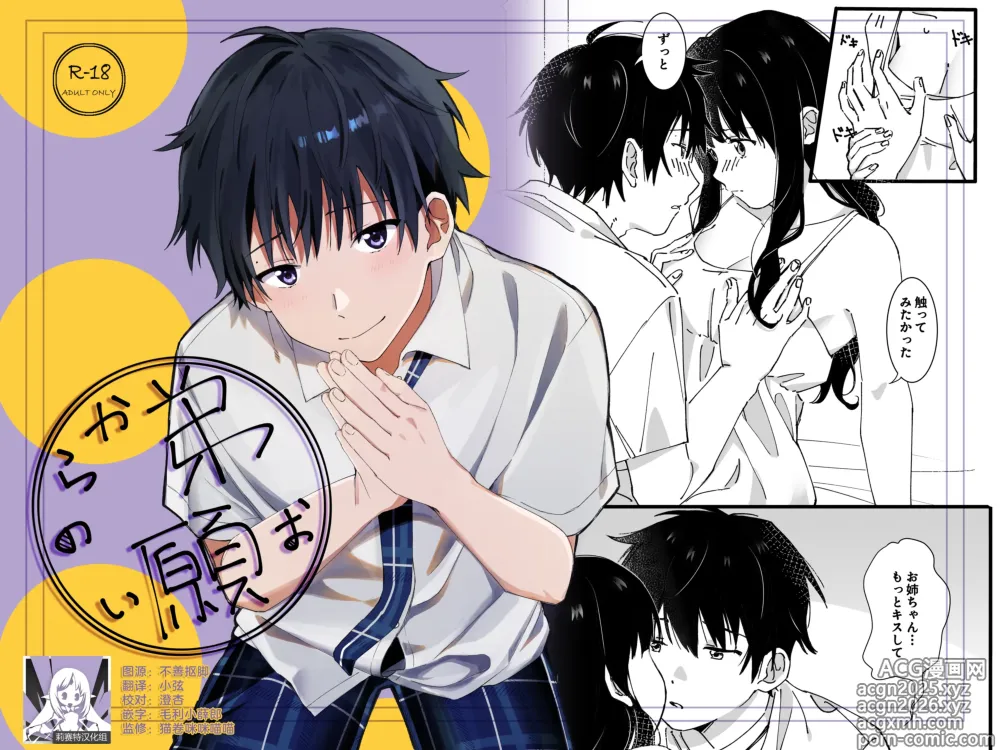 Page 1 of doujinshi 来自弟弟的请求