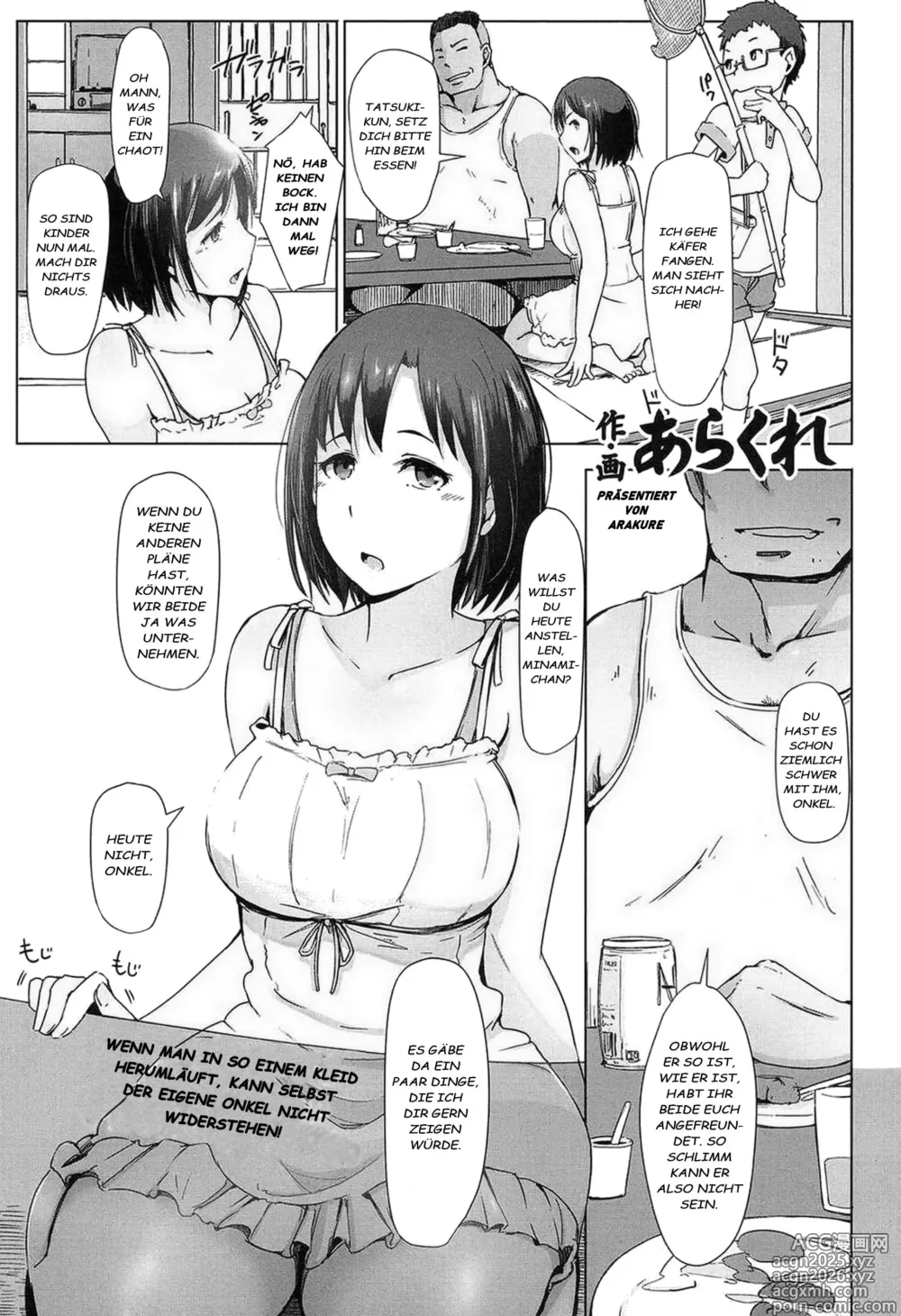 Page 1 of manga Oji-san ni Sareta Natsuyasumi no Koto