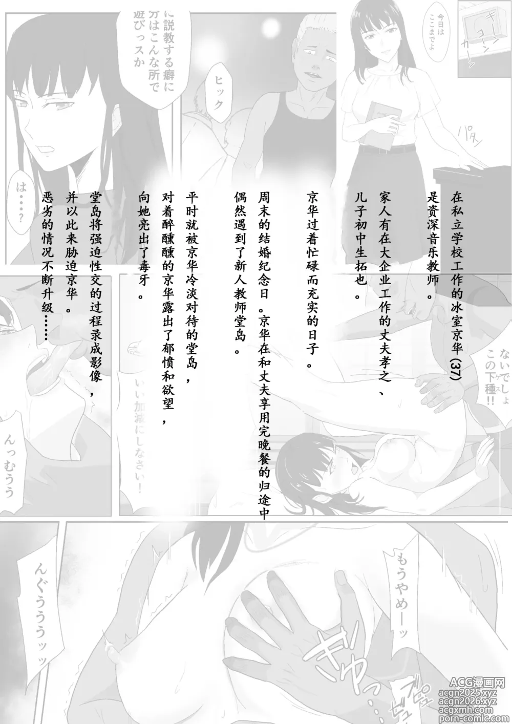 Page 2 of doujinshi Himuro Keika wa DQN Kyoushi ni Wakaraserareru!? 2