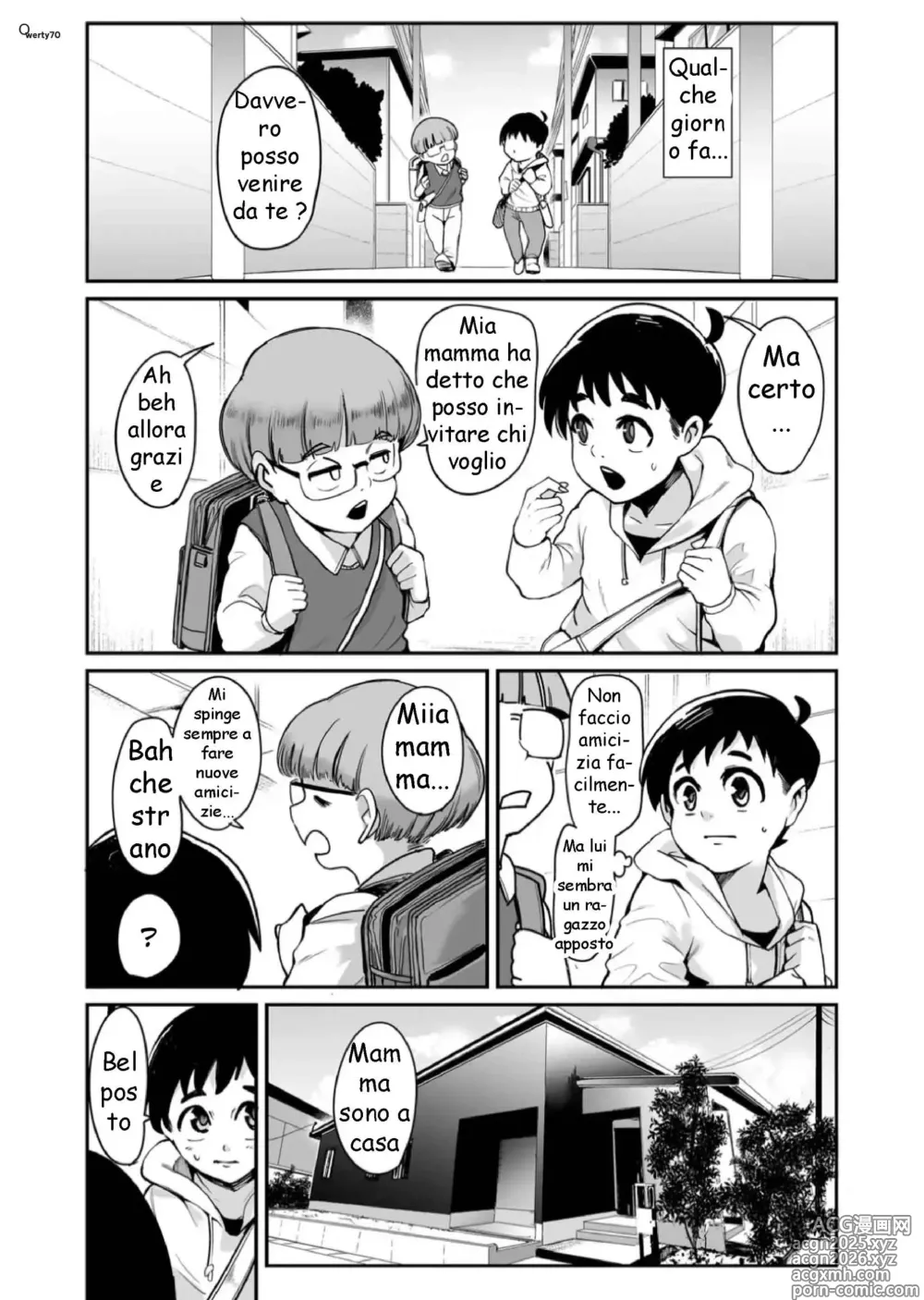 Page 3 of doujinshi La madre del mio amico mi ha trasformato nel suo schiavo sessuale