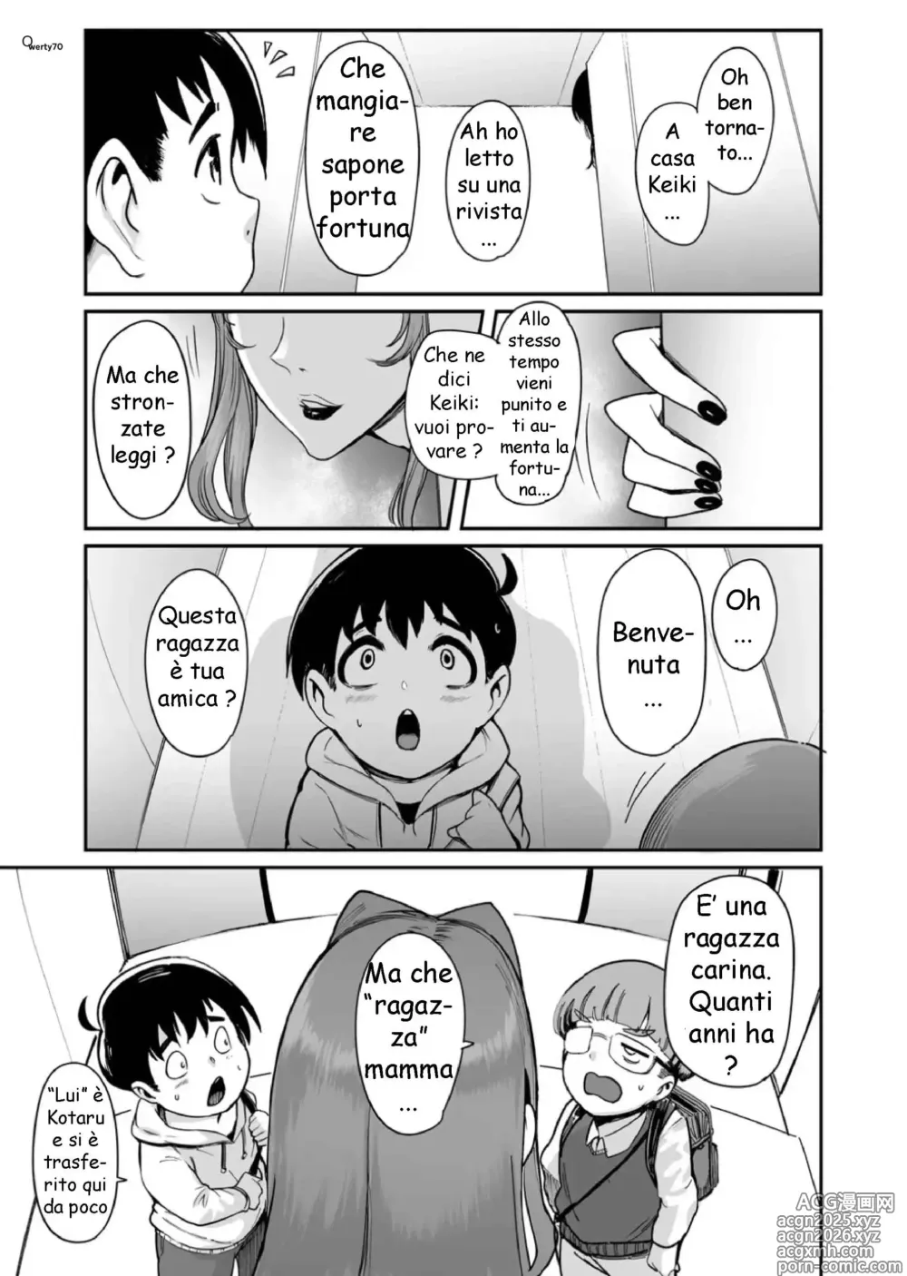Page 4 of doujinshi La madre del mio amico mi ha trasformato nel suo schiavo sessuale