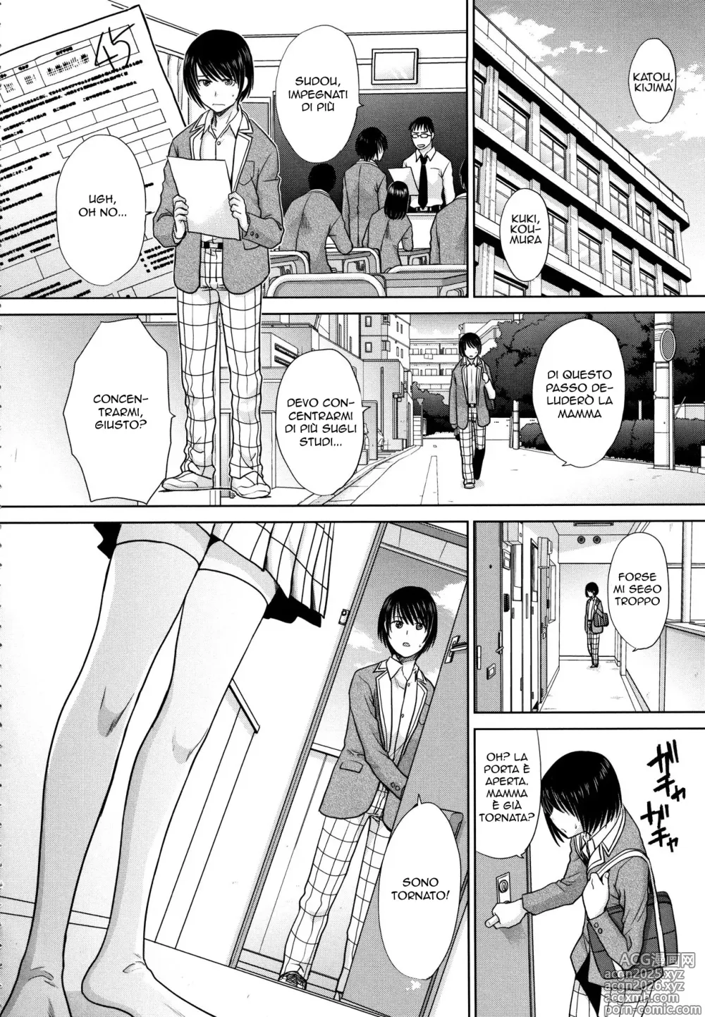 Page 5 of manga La mamma e la sorellina