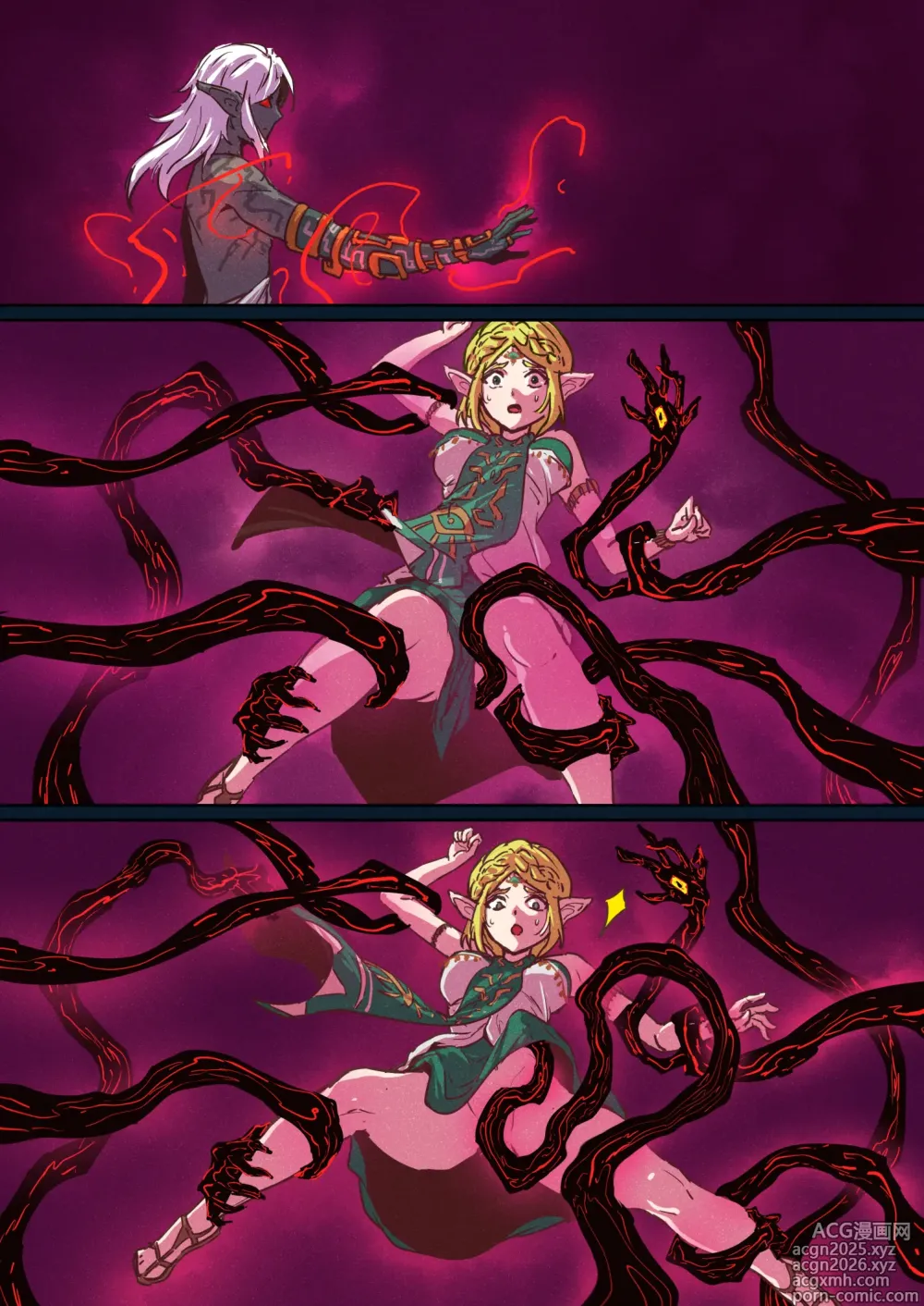 Page 6 of doujinshi The Legend of Zelda: The Kidnapping of Zelda