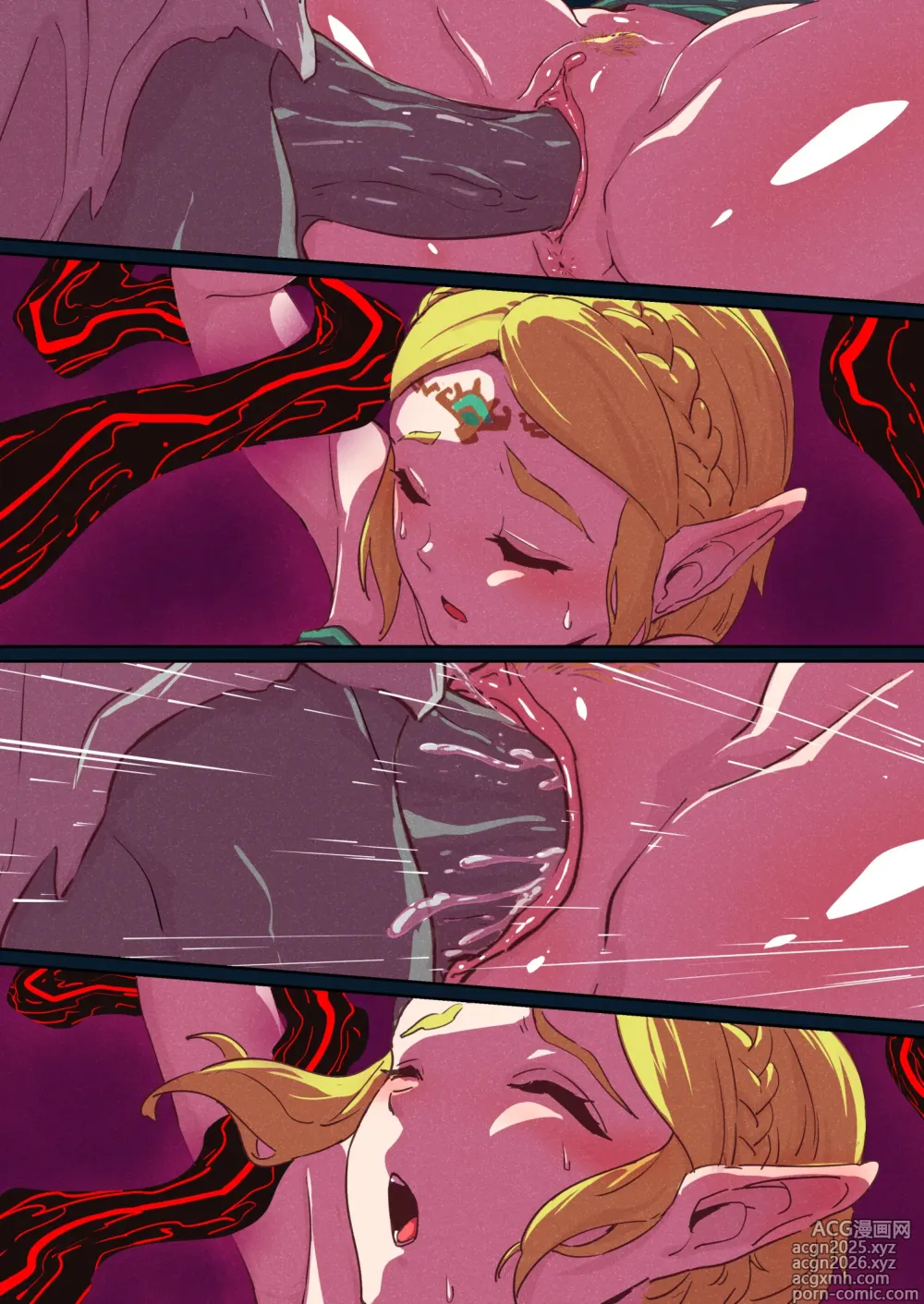 Page 10 of doujinshi The Legend of Zelda: The Kidnapping of Zelda