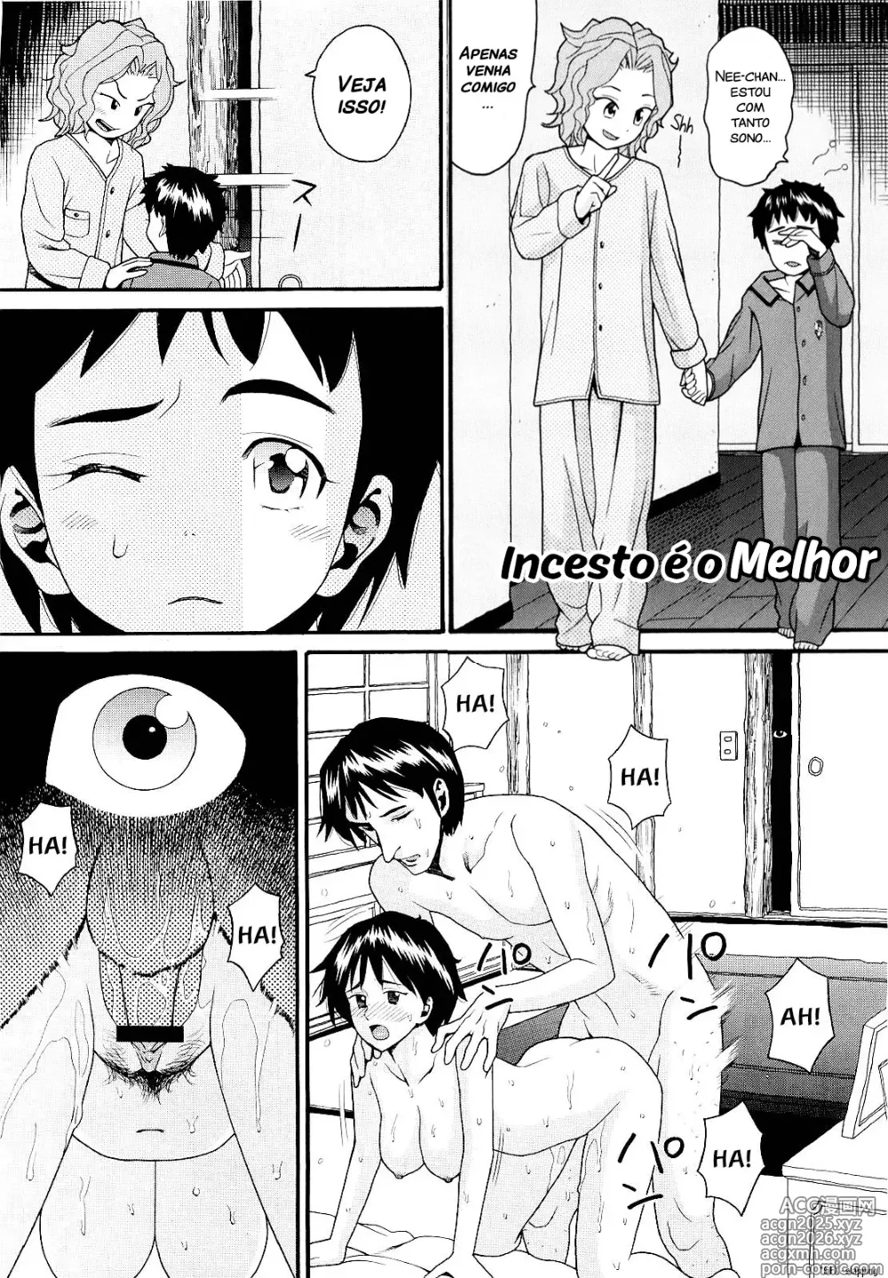 Page 1 of manga Incesto é o melhor