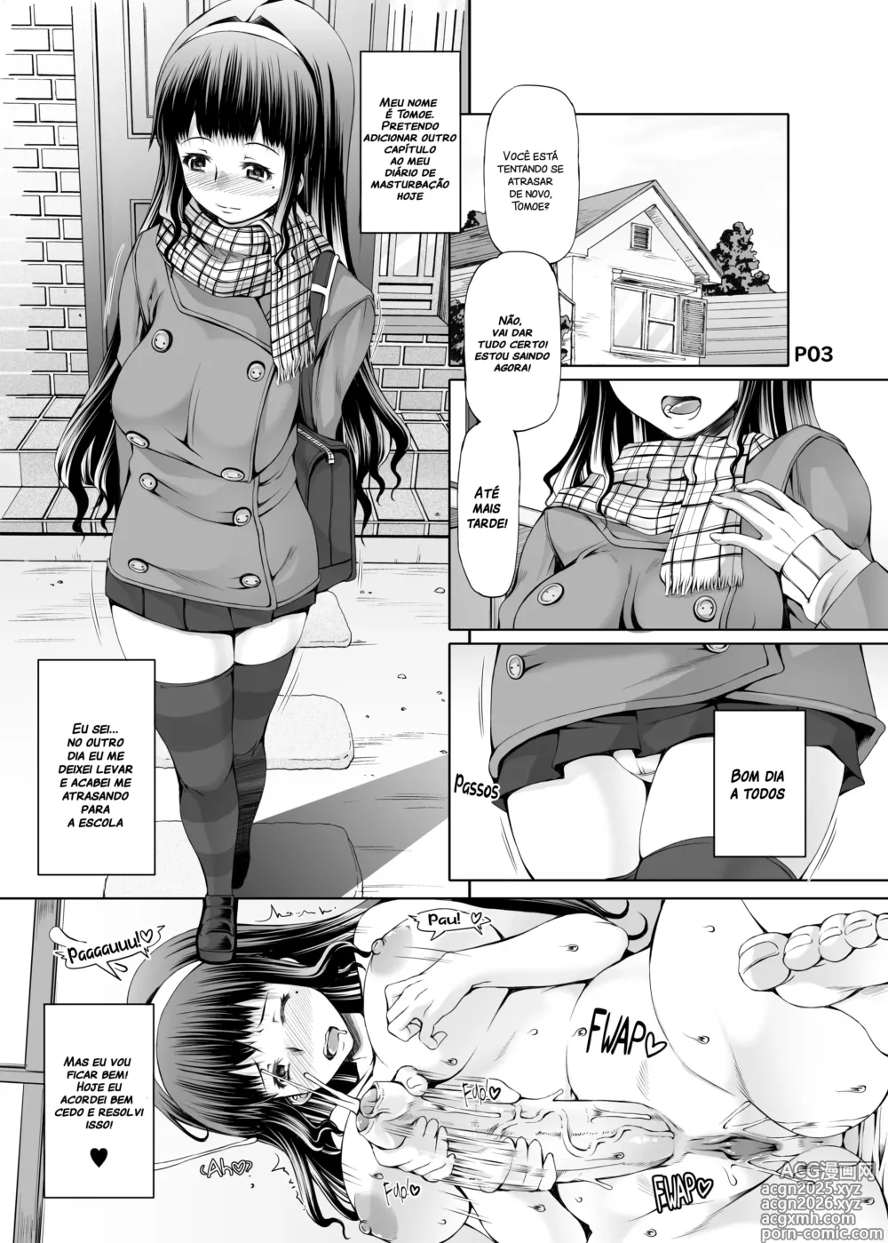 Page 4 of doujinshi A Certain Futanari Girl's Masturbation Diary Ch.2: FutaOna 2 (decensored)