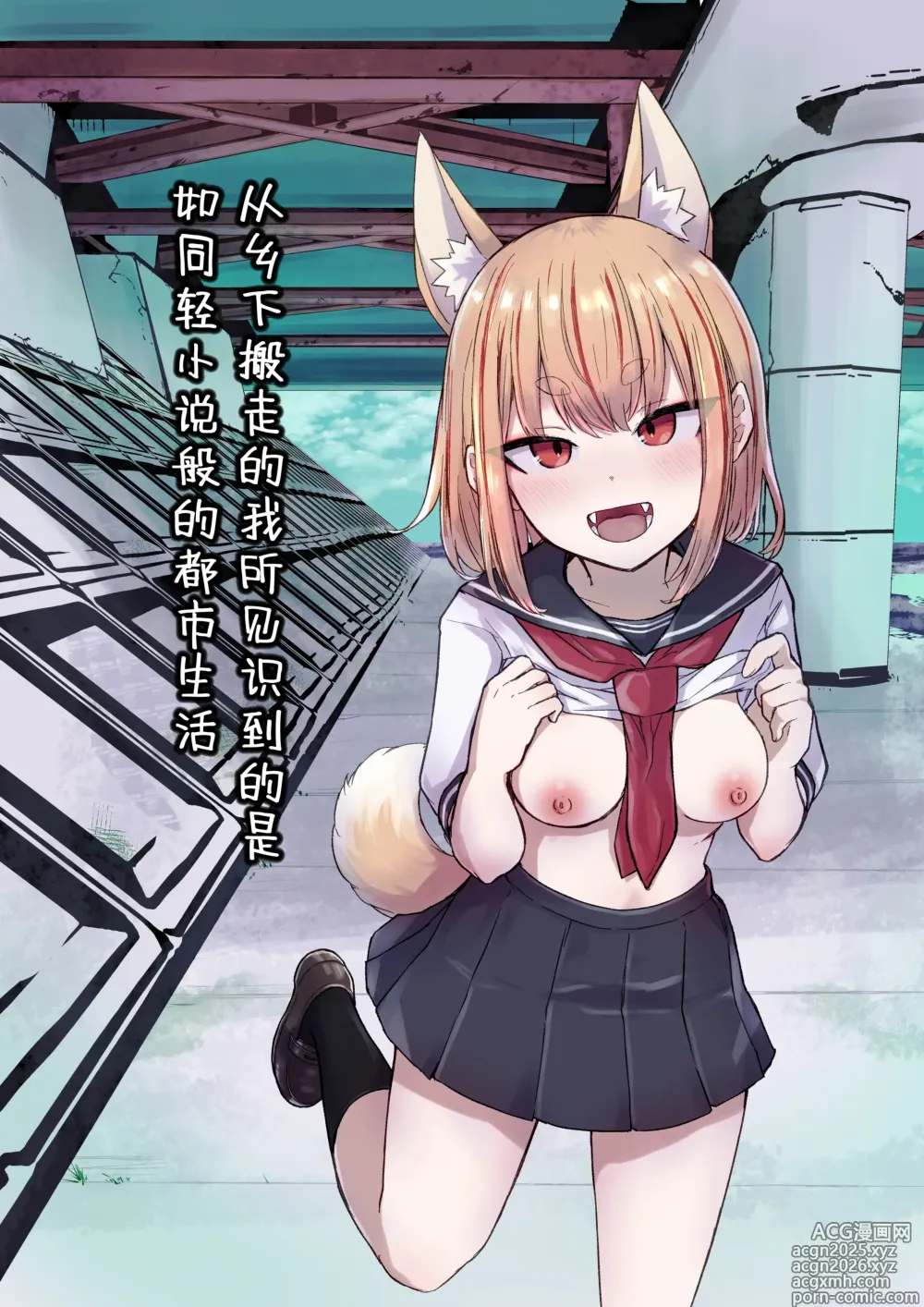 Page 1 of doujinshi 从乡下搬走的我所见识到的是如同轻小说般的都市生活