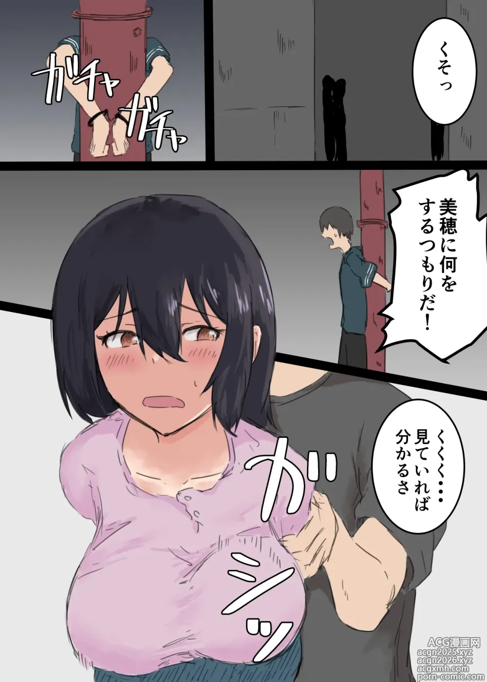 Page 5 of doujinshi Kanojo ga Hyoui Sarete Me no Mae de Hoka no Otoko to Sex shi Hajimemashita