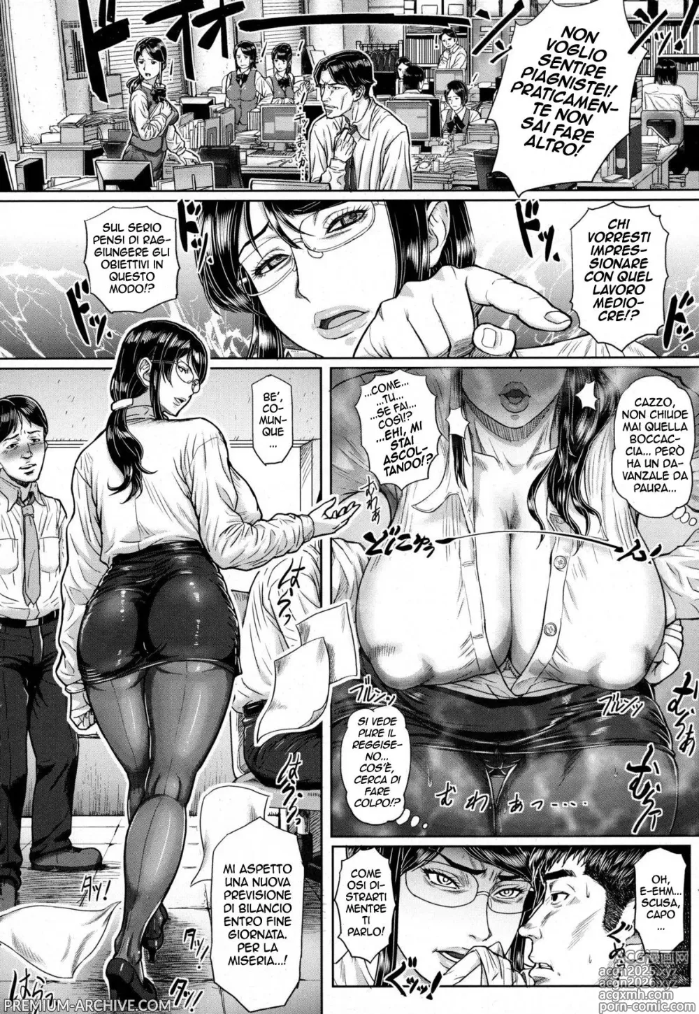 Page 2 of manga Stuzzicante tormento del capo
