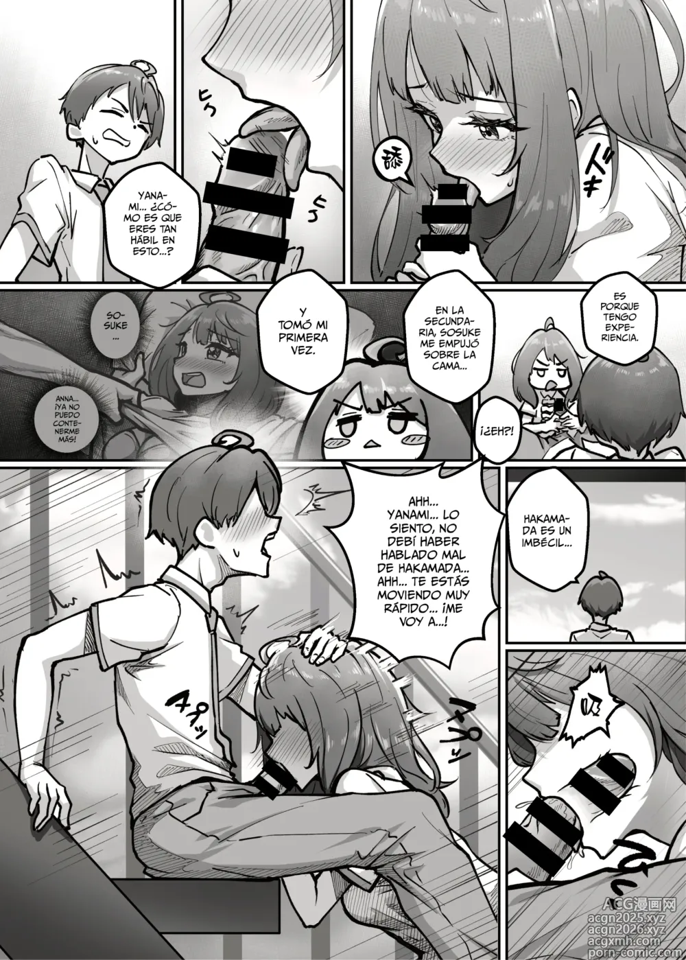 Page 4 of doujinshi ¡Yanami es Muy Pervertida Cuando Tiene Deudas!