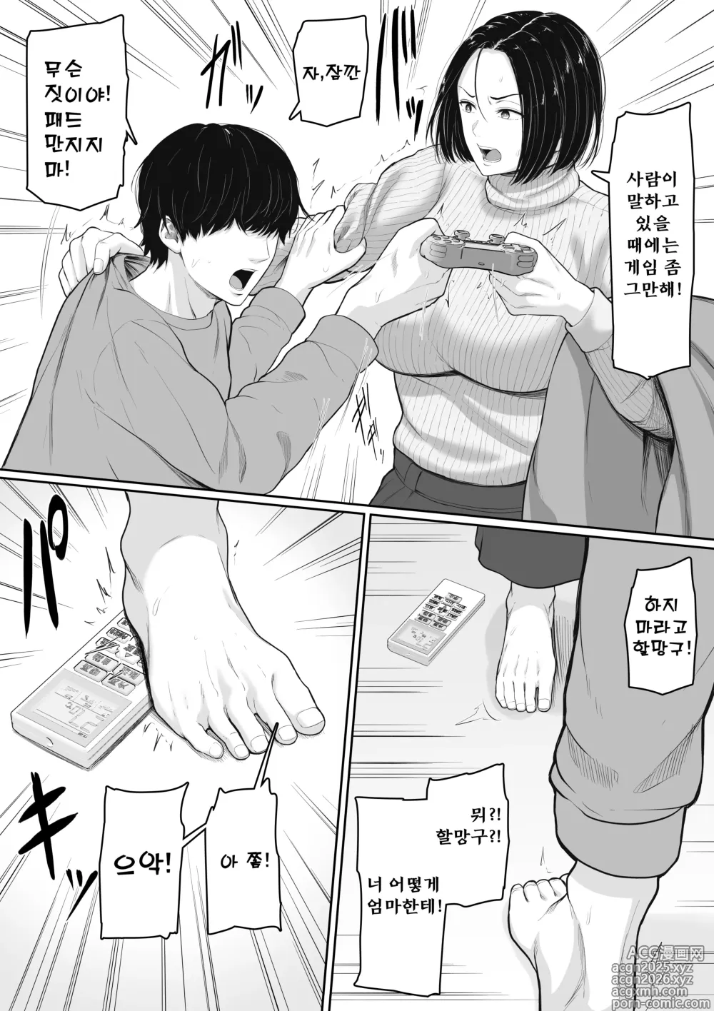 Page 4 of doujinshi Kimottama Kaa-chan to Kenka Bakari no Neet no Ore ga Kaa-san ni Nakadashi shite kara Nakayoku natta Hanashi