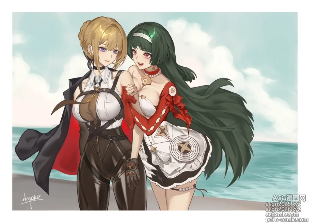 Page 15 of imageset Zenless Zone Zero - Astra Yao x Evelyn Sesbian Lex