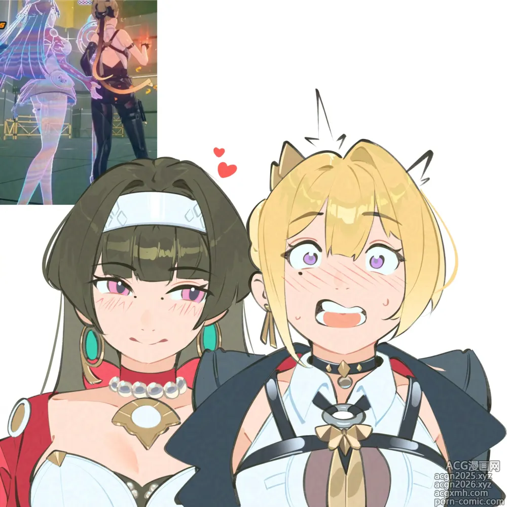 Page 24 of imageset Zenless Zone Zero - Astra Yao x Evelyn Sesbian Lex