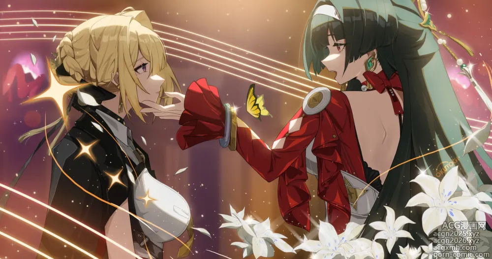 Page 4 of imageset Zenless Zone Zero - Astra Yao x Evelyn Sesbian Lex