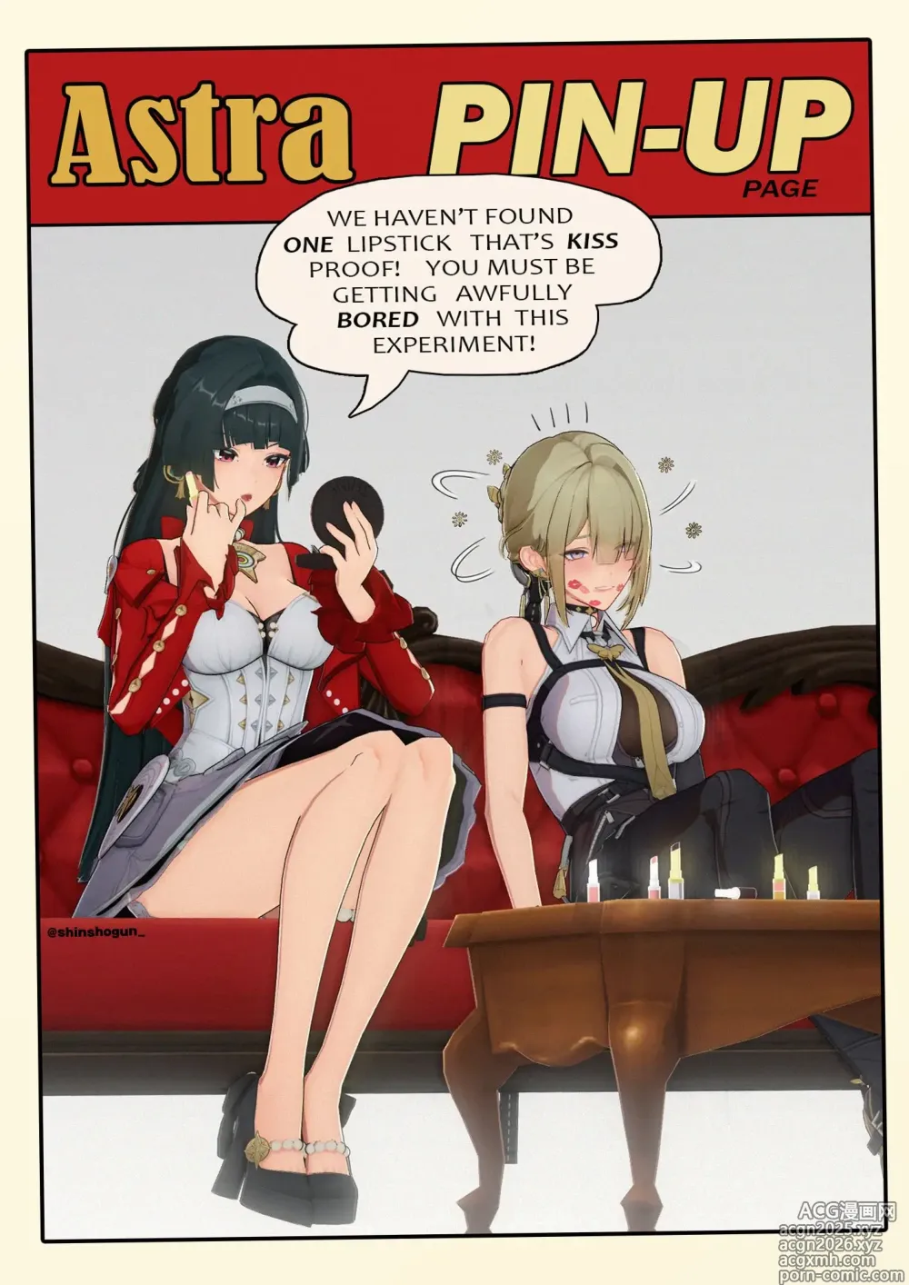 Page 7 of imageset Zenless Zone Zero - Astra Yao x Evelyn Sesbian Lex
