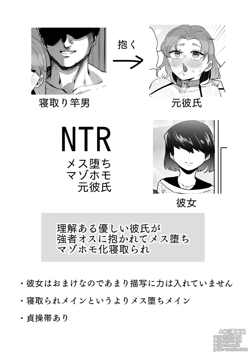 Page 3 of doujinshi NTR Mesuochi Muzo Homo Motokareshi