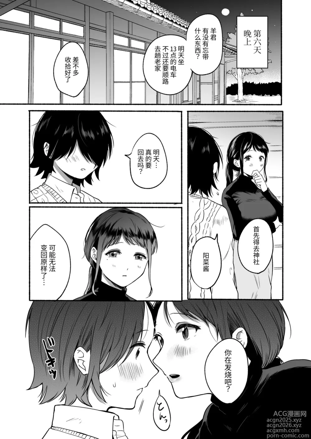 Page 45 of doujinshi 性器反转 被女友上的七天里