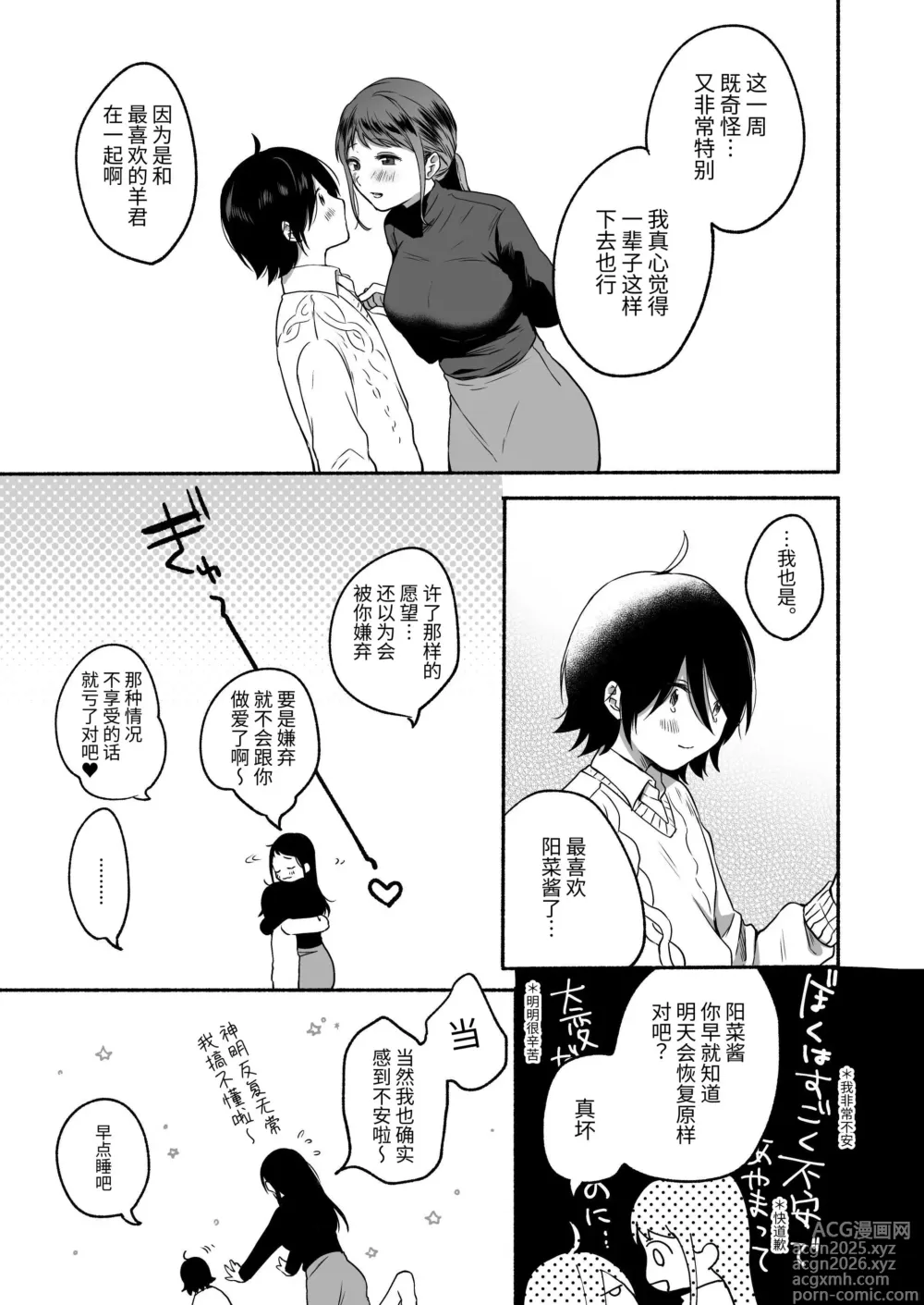 Page 47 of doujinshi 性器反转 被女友上的七天里