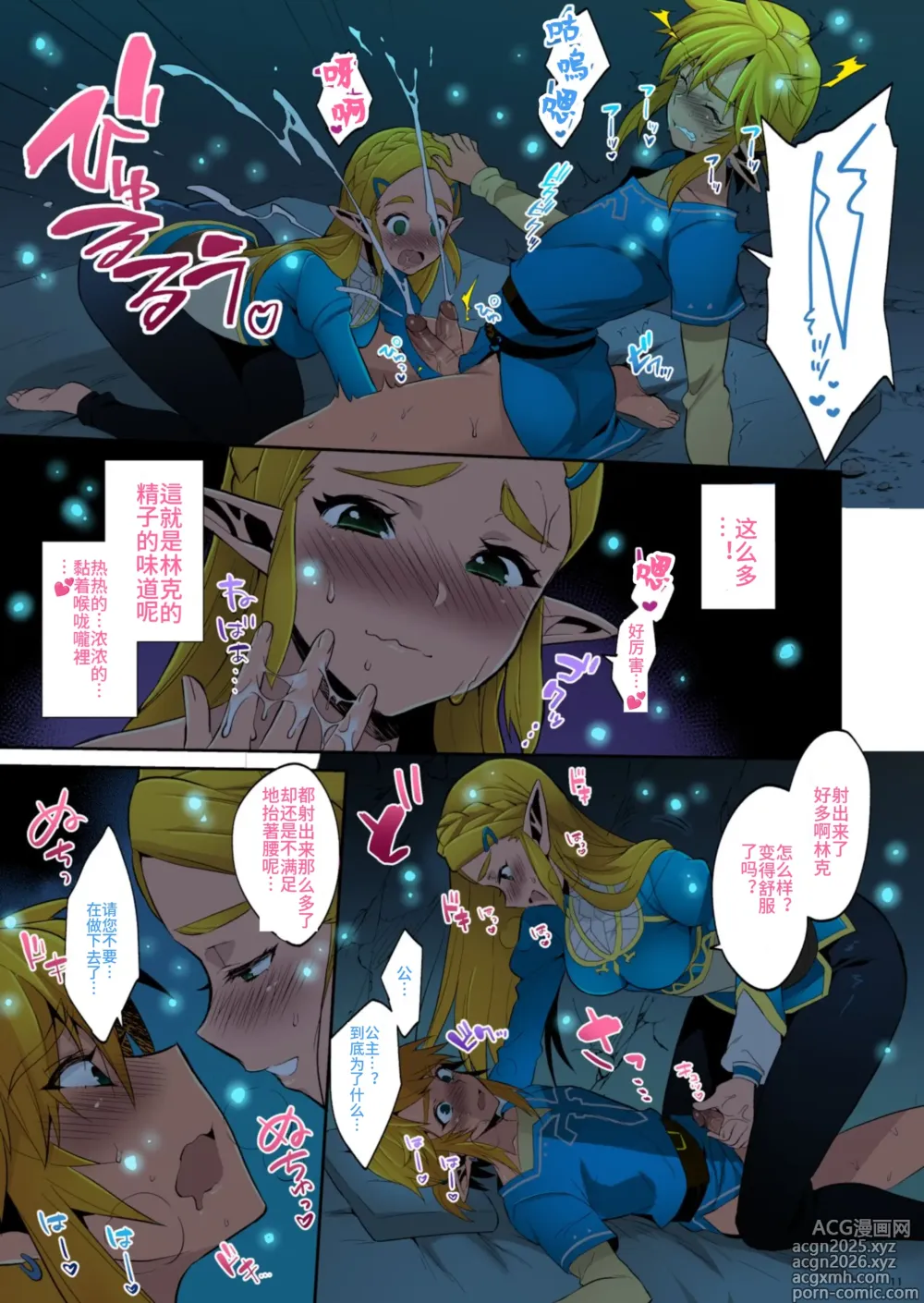 Page 10 of doujinshi Hyrule Hanei no Tame no Katsudou! (decensored)