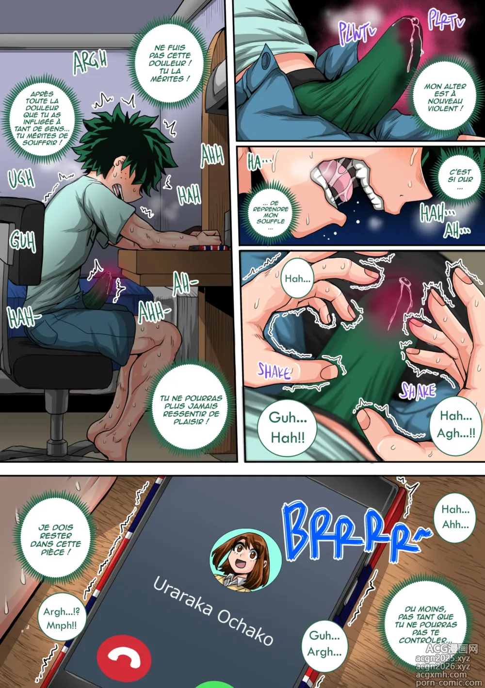 Page 14 of doujinshi Boku no Harem Academia Ch 8 Kanojo-tachi no Kesshin