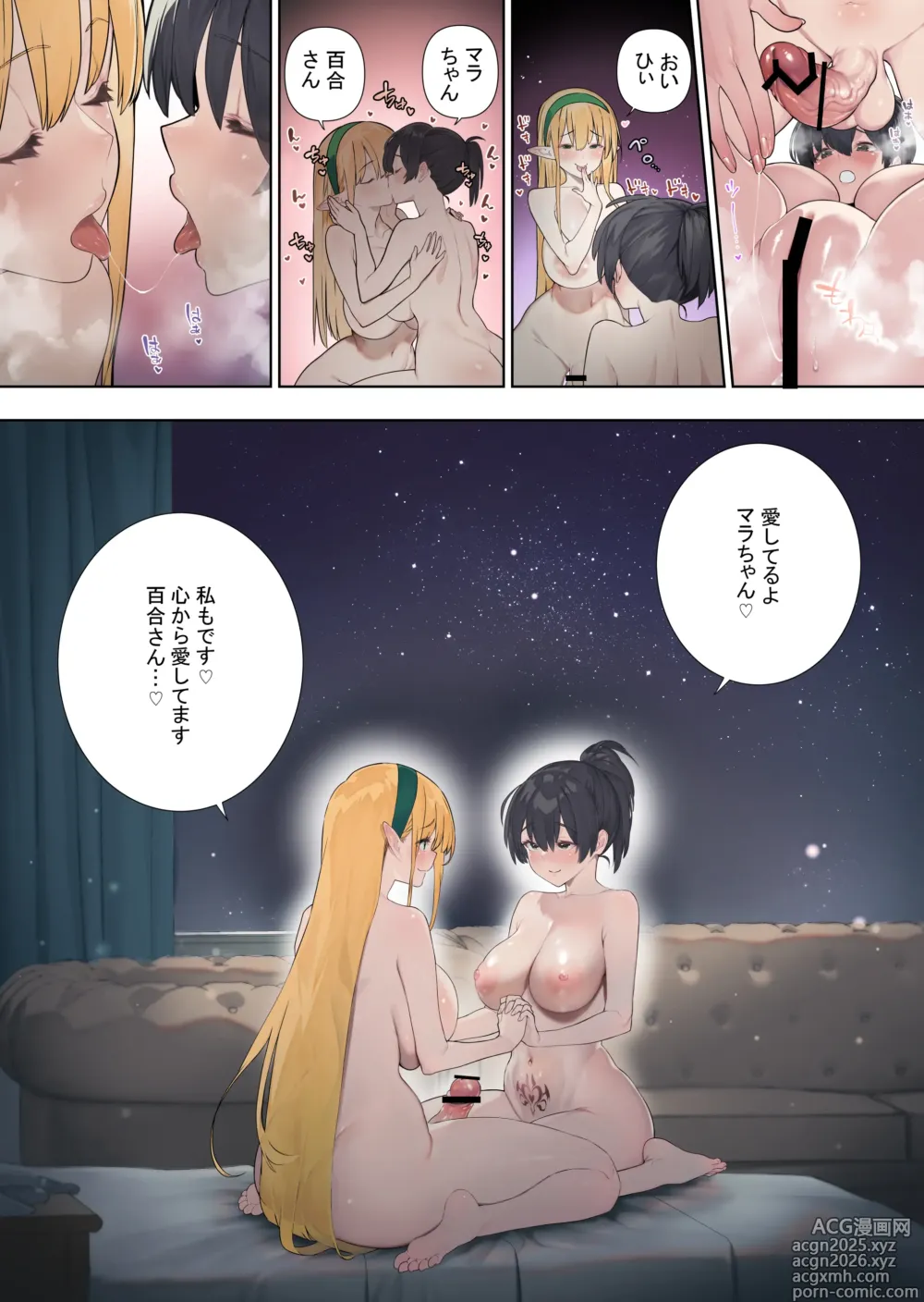 Page 14 of doujinshi Futanari no Elf vol.3