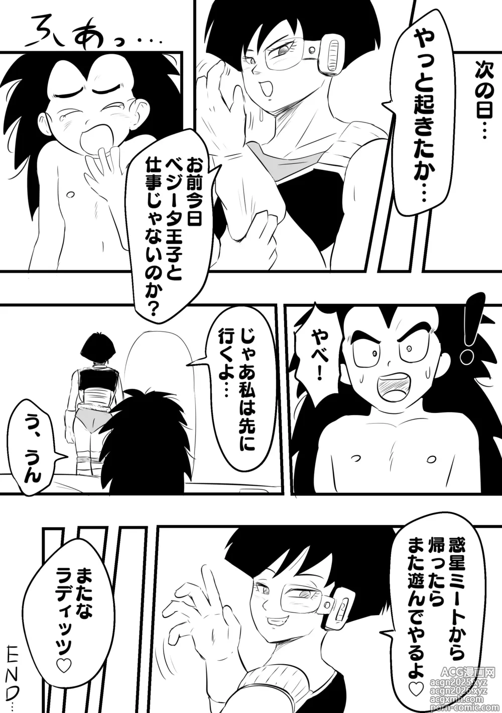 Page 12 of doujinshi Celipa x Raditz