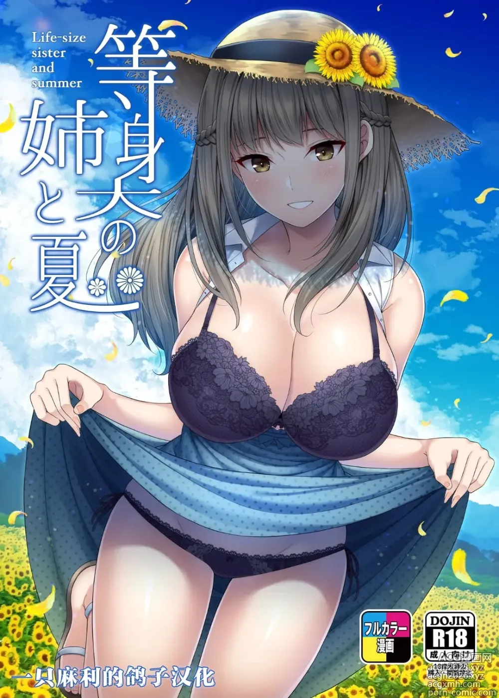 Page 1 of doujinshi 等身大の姉と夏