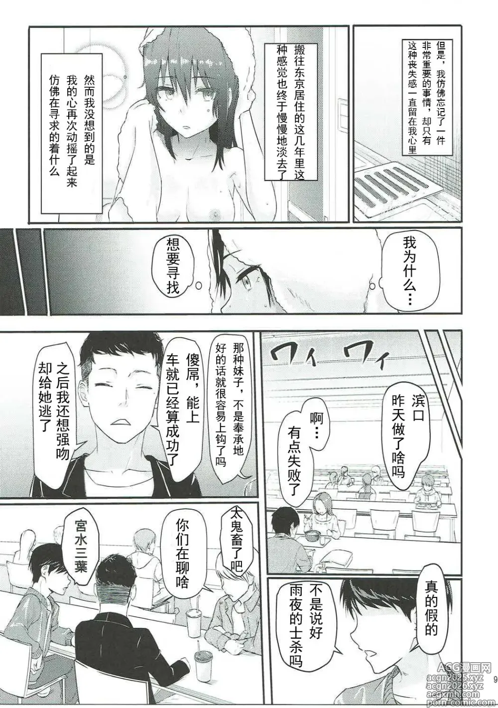 Page 8 of doujinshi Mitsuha 1-9