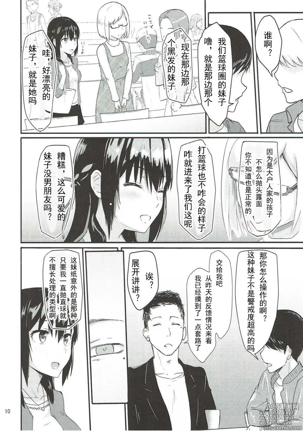Page 9 of doujinshi Mitsuha 1-9