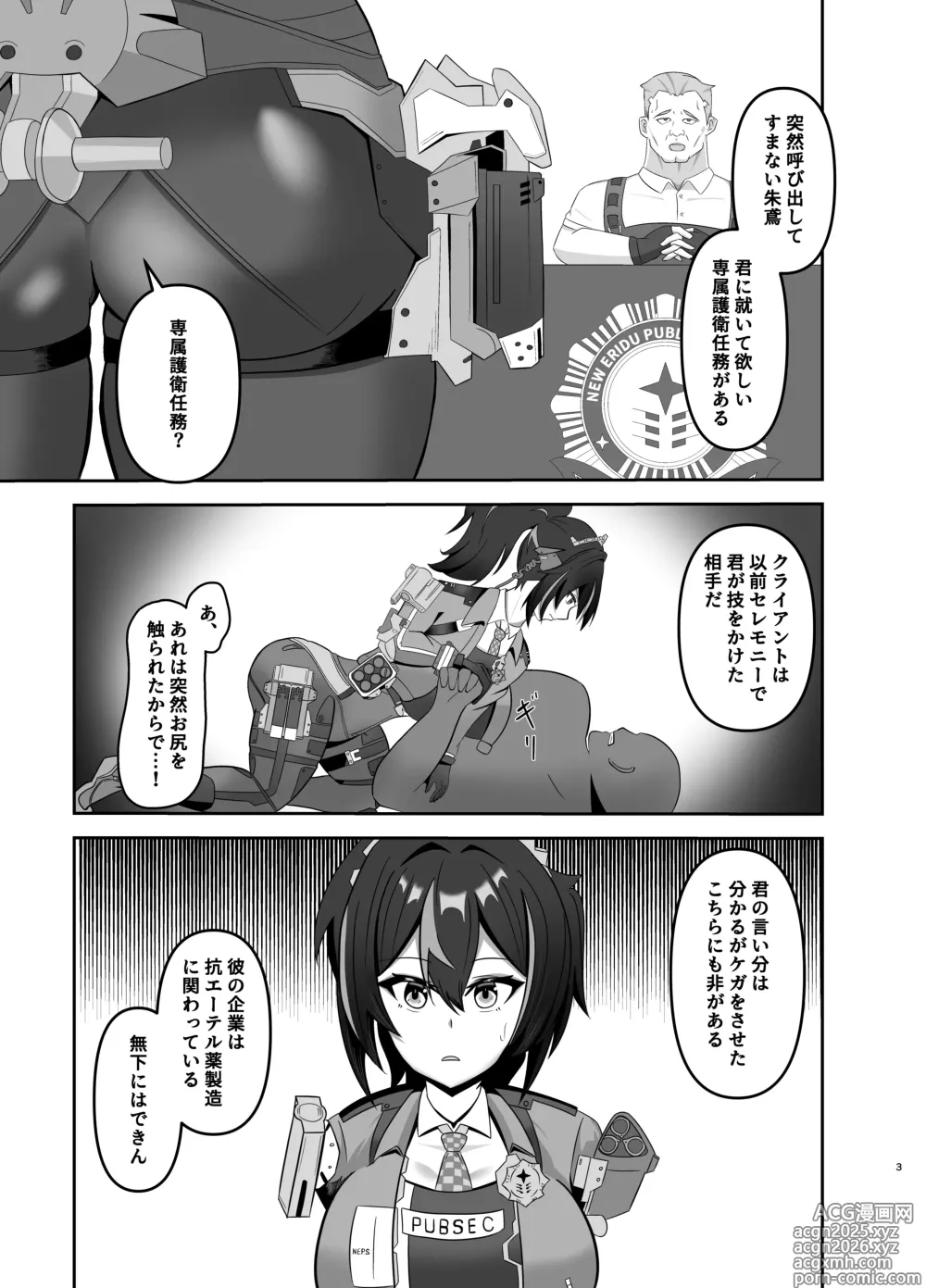 Page 2 of doujinshi Zhu Yuan Senzoku Iankan ni Ochiru