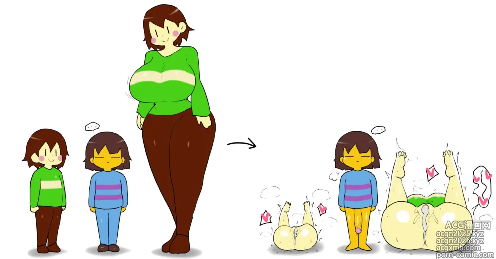 Page 1 of imageset Enigi09 @matingpress09 - undertale / deltarune art