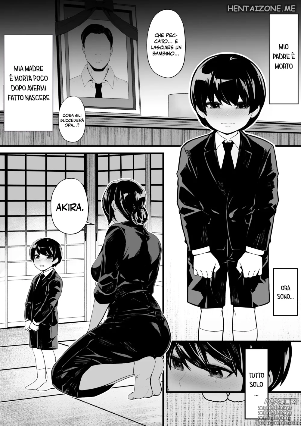 Page 2 of doujinshi Adottato dalla Zia