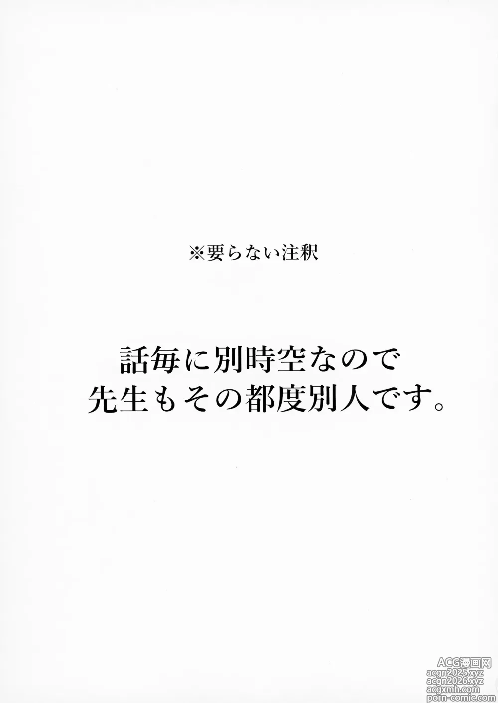Page 2 of doujinshi Seminar to Pajamas H suru Hon