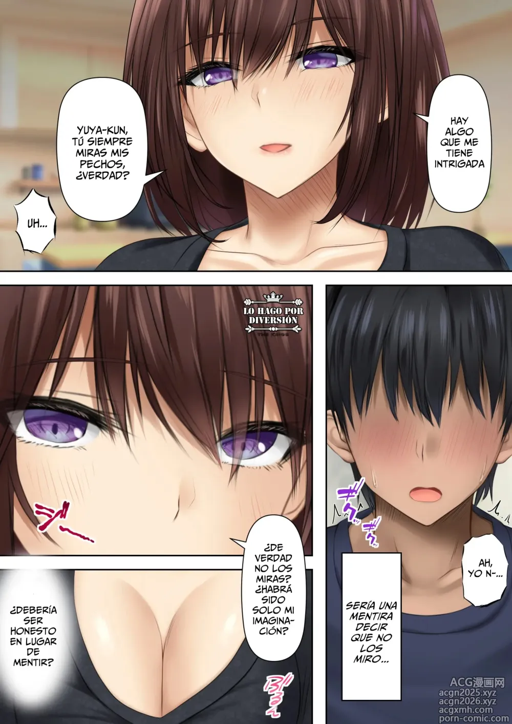 Page 15 of doujinshi ¡No Puedo Rechazar La Invitación De La Madre De Mi Novia! ~Quien Tiene Un Cuerpo Erótico, Pechos Grandes, Y Tengo Una Relación Secreta Con Ella En La Que Me Permite Tener Sexo Sin Protección~