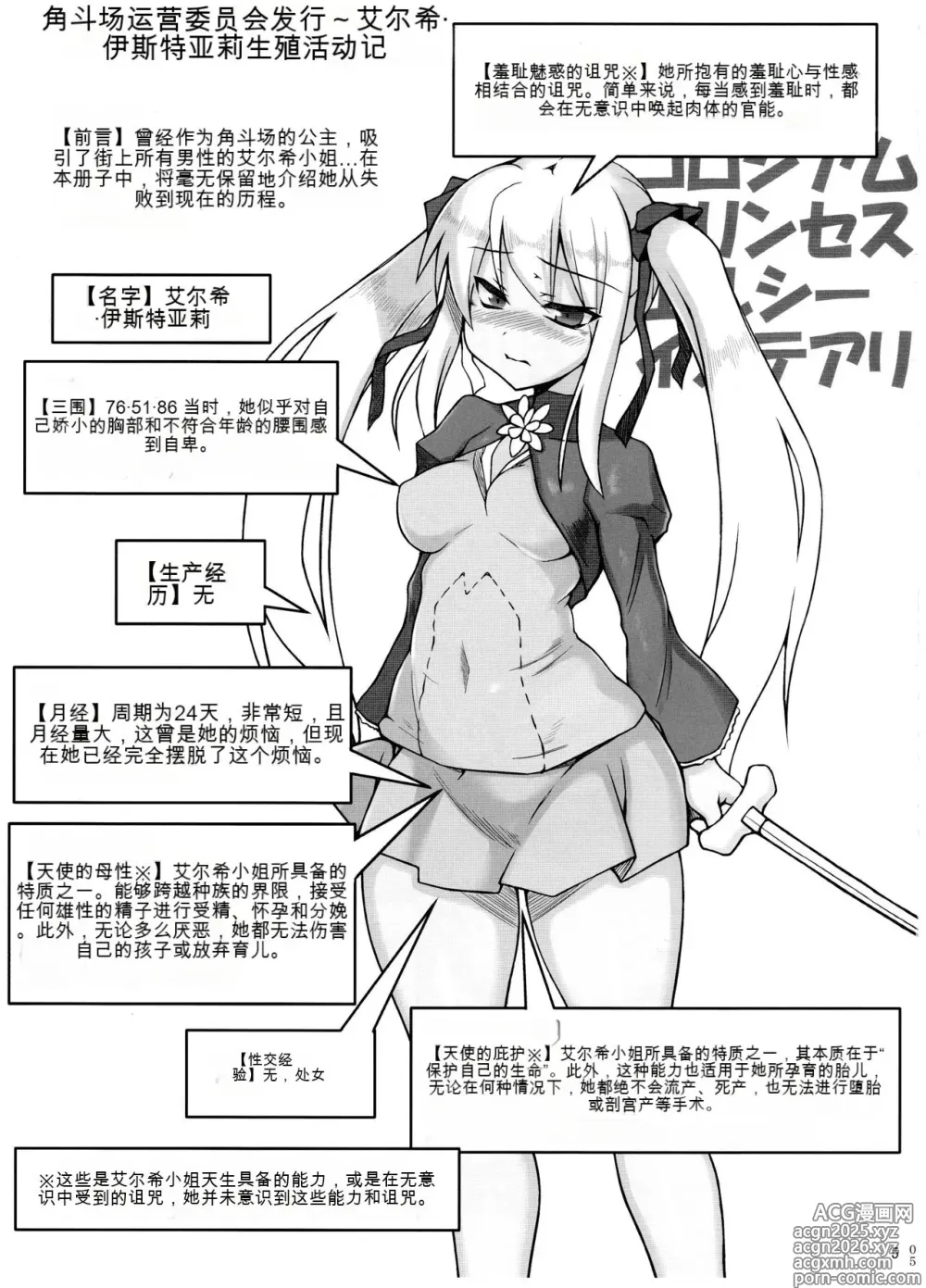 Page 3 of doujinshi Elsie Isteari Seishoku Kiroku