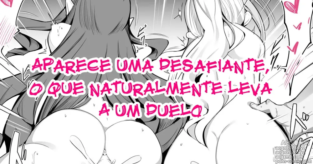 Page 1 of doujinshi Apareceu uma desafiante o que naturalmente leva a um duelo