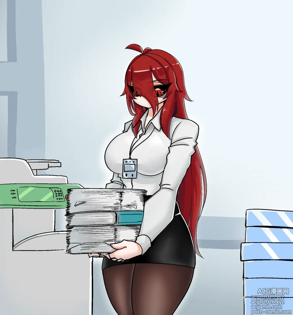 Page 1 of imageset Redhead Girl meets Brain Penetrating Parasite