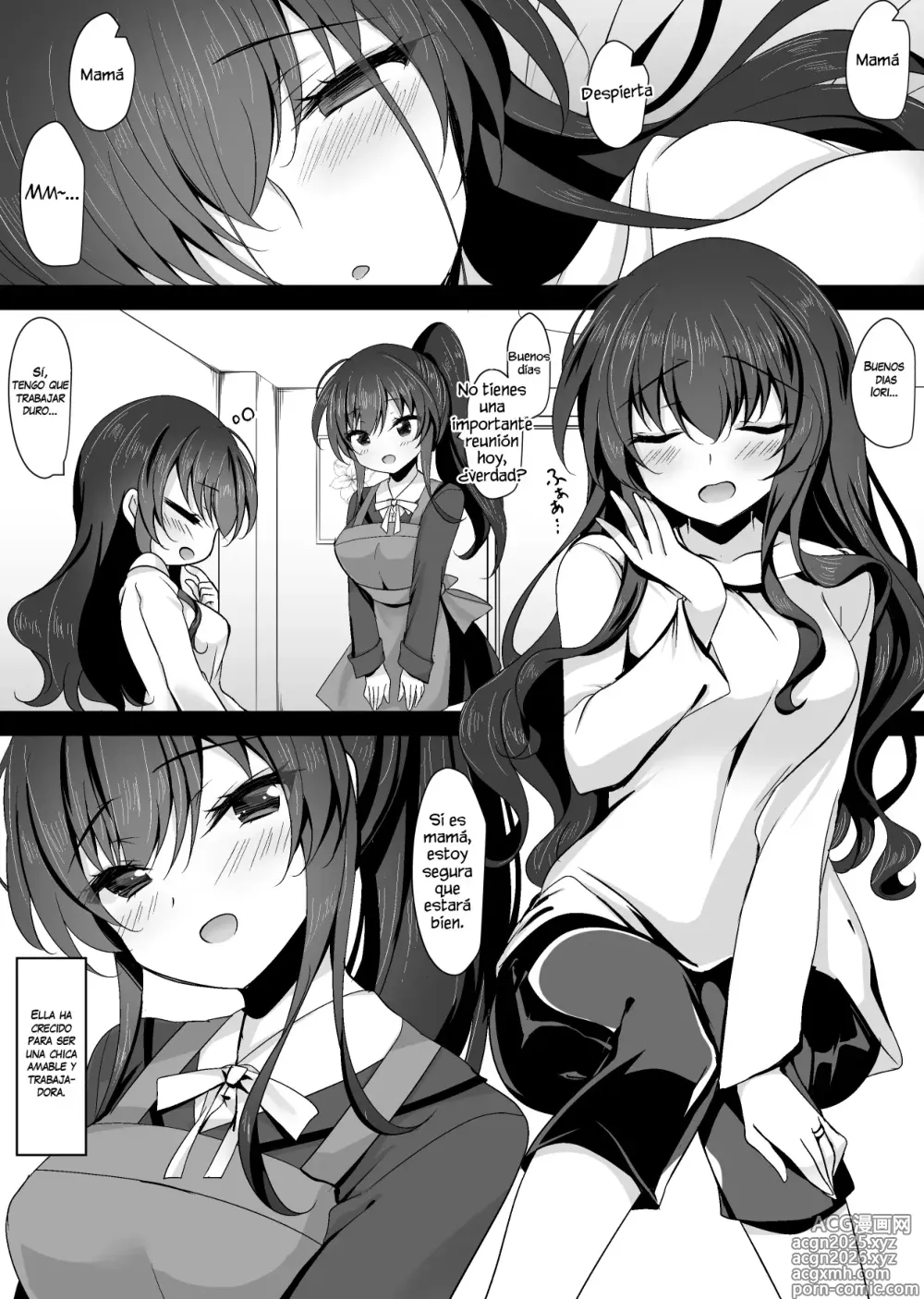 Page 6 of doujinshi Saimin Kanojo Kanojo no Haha Takanashi Ouka 1｜Madre de la Novia Hipnotizada Ouka Takanashi 1