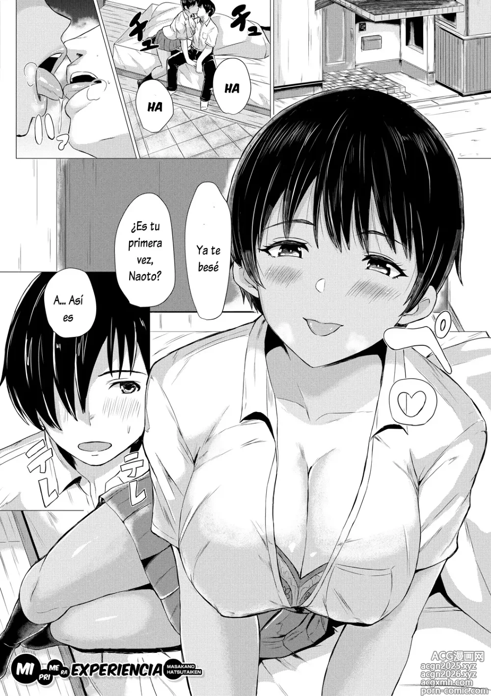 Page 1 of manga Mi primera experiencia