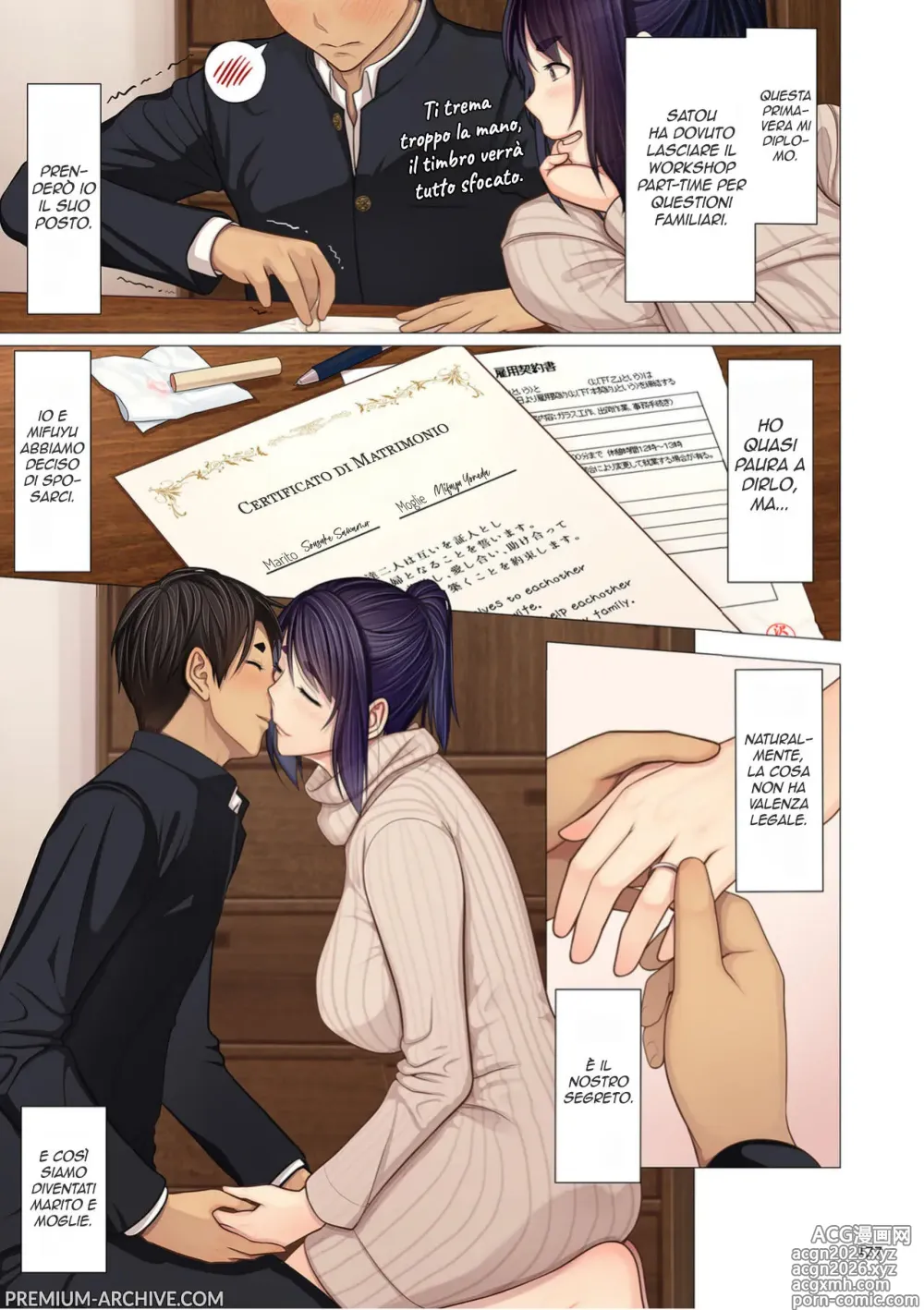 Page 3 of manga Le Ascelle della Zia , La Sudorazione e il Nostro Futuro