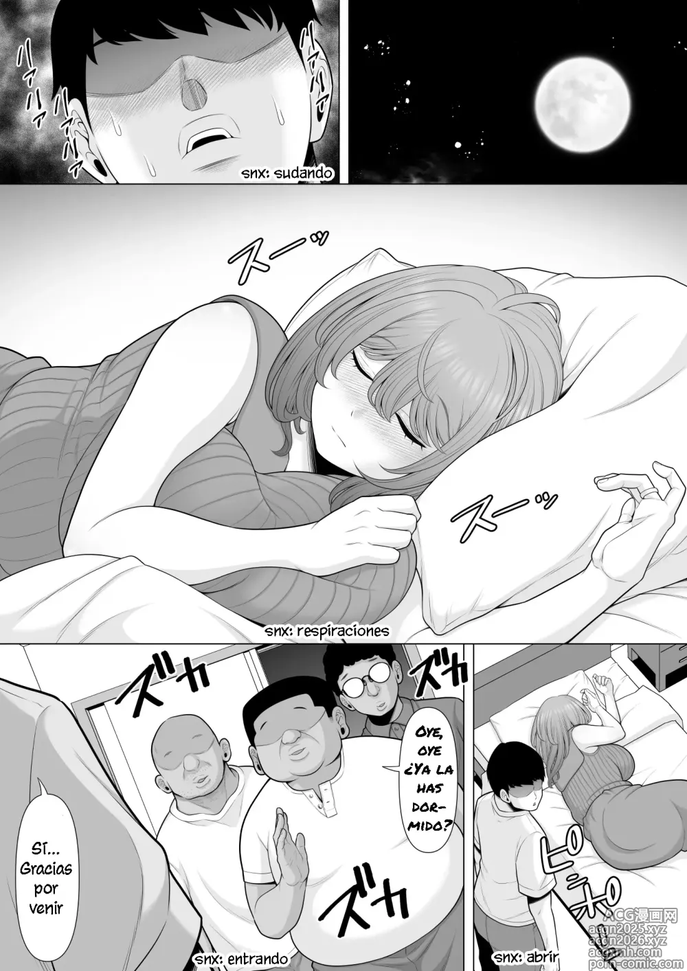 Page 4 of doujinshi Boku no Tsuma o Suiminkan Rape shite Kudasai!!｜¡¡Por Favor, Viola a mi Esposa Mientras Duerme!!