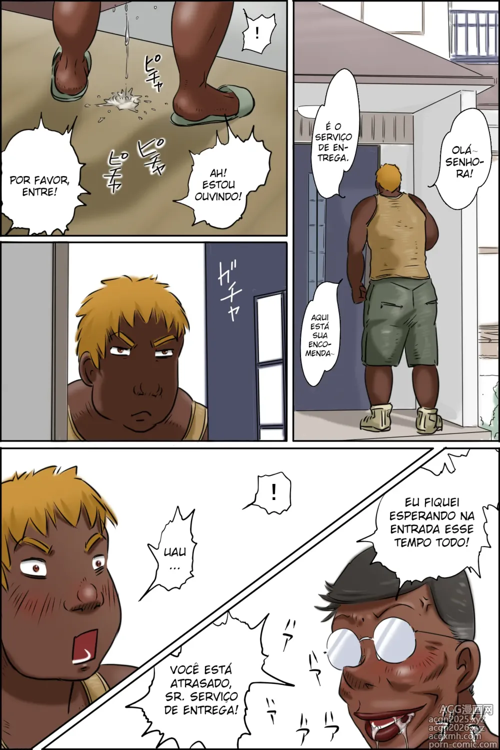 Page 6 of doujinshi Senhora! Aqui está sua entrega!