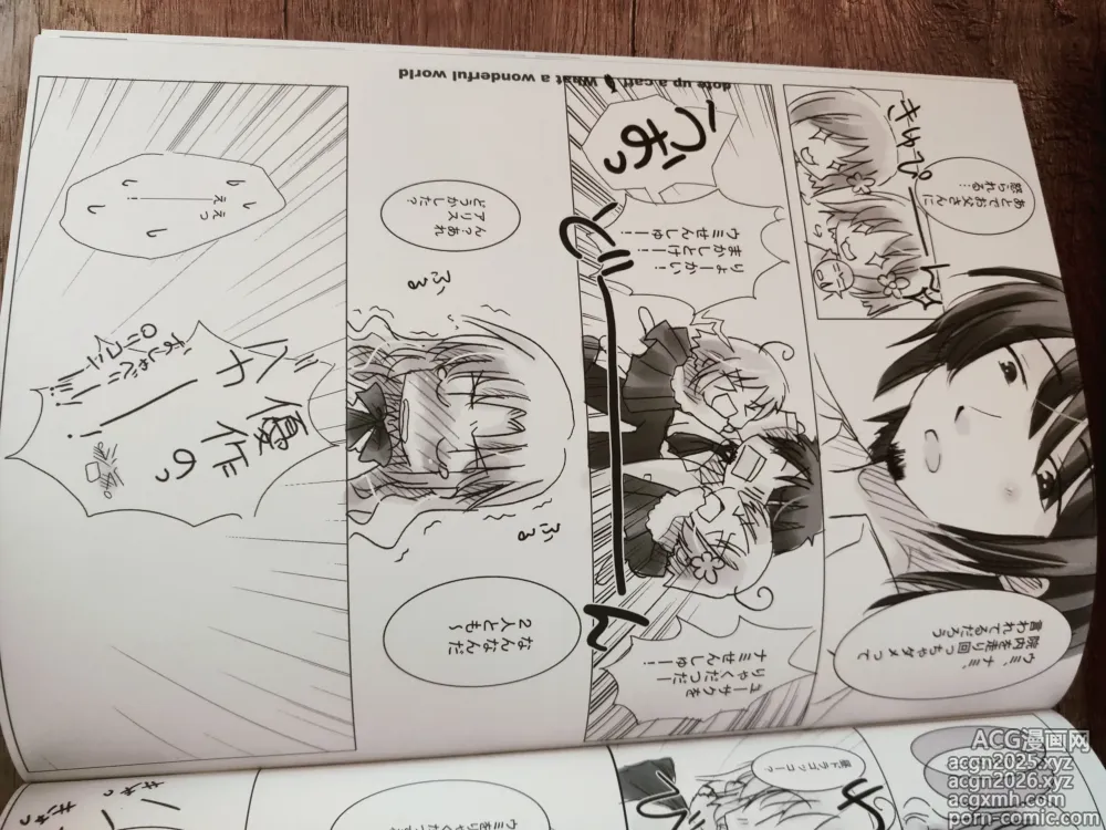 Page 18 of doujinshi What A Wonderful World