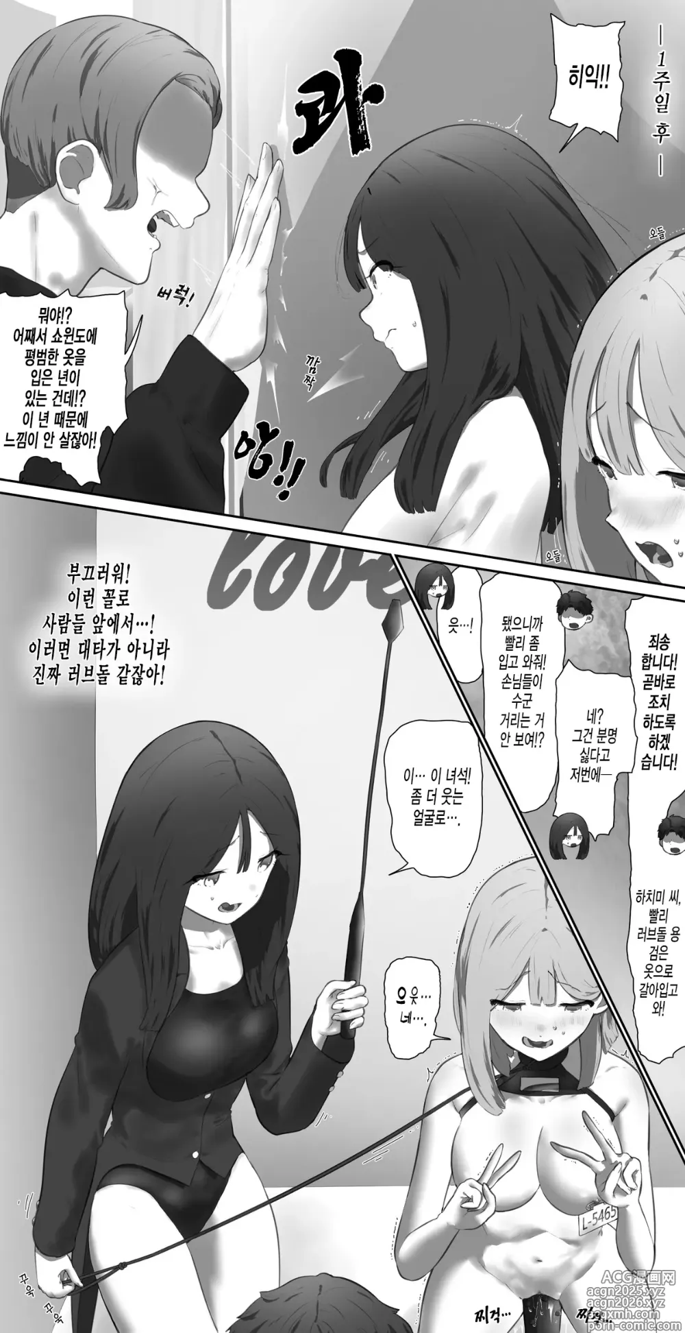 Page 3 of doujinshi Love doll store clerk