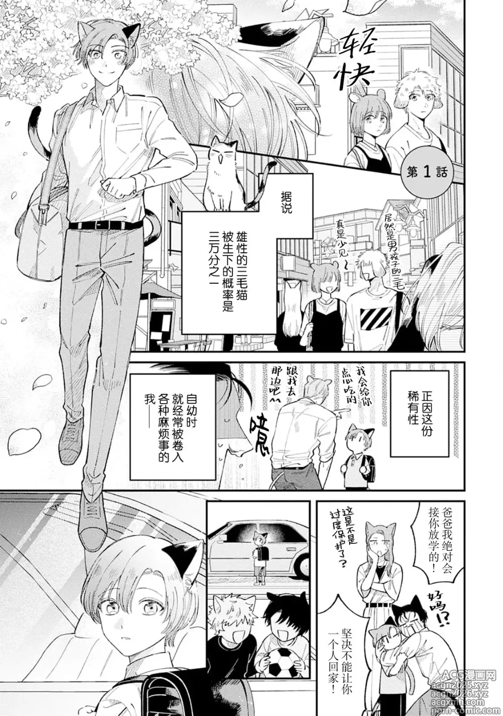 Page 5 of manga 莲木君和三毛君