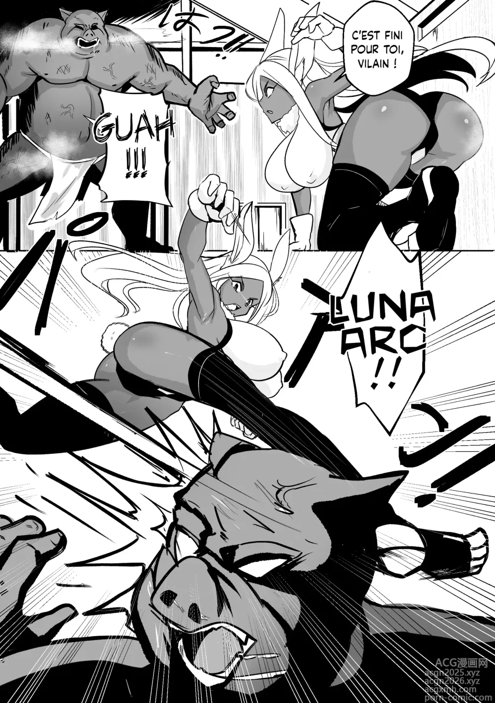 Page 2 of doujinshi Mirko a été Vaincue !