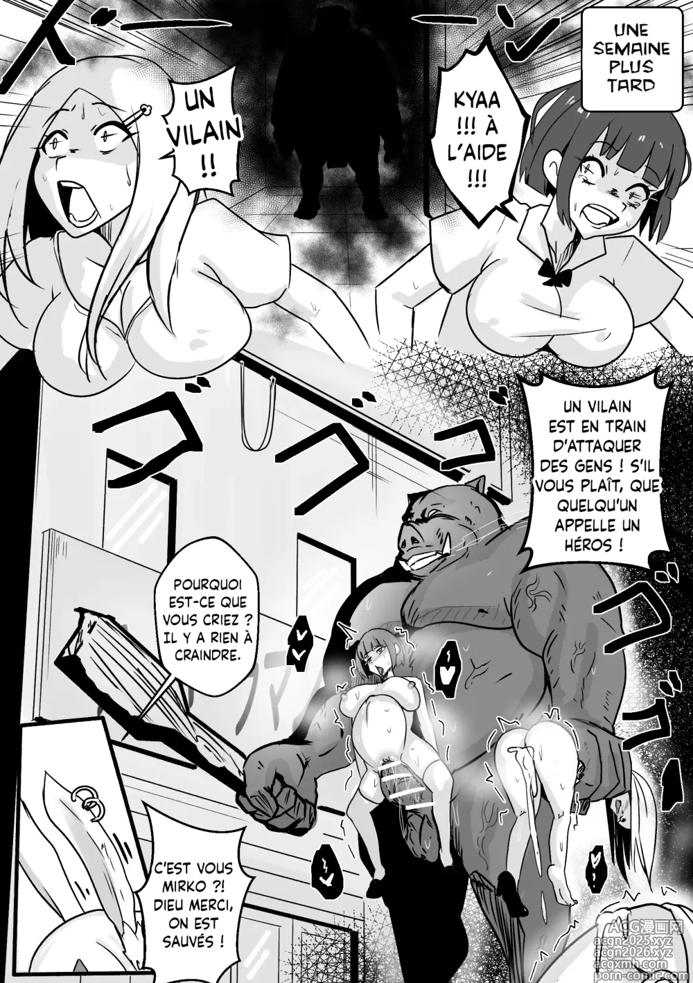 Page 14 of doujinshi Mirko a été Vaincue !