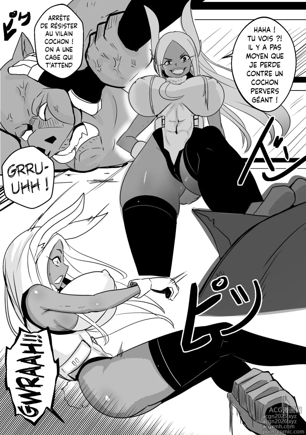 Page 3 of doujinshi Mirko a été Vaincue !