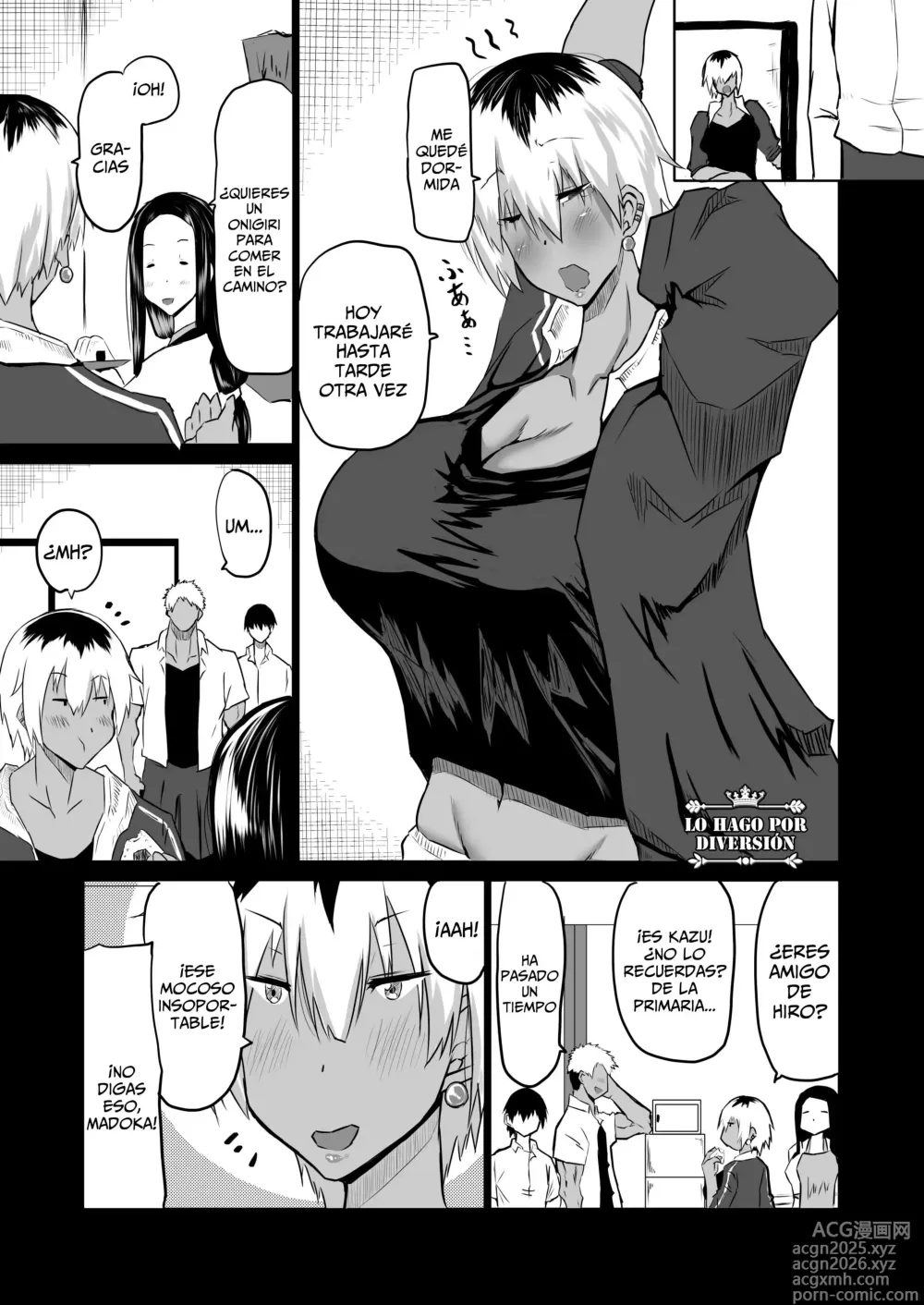Page 12 of doujinshi Mi Amigo Usa A Mi Mamá Y A Mi Tía Para Satisfacerse