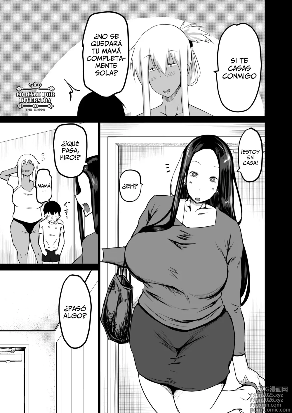 Page 4 of doujinshi Mi Amigo Usa A Mi Mamá Y A Mi Tía Para Satisfacerse